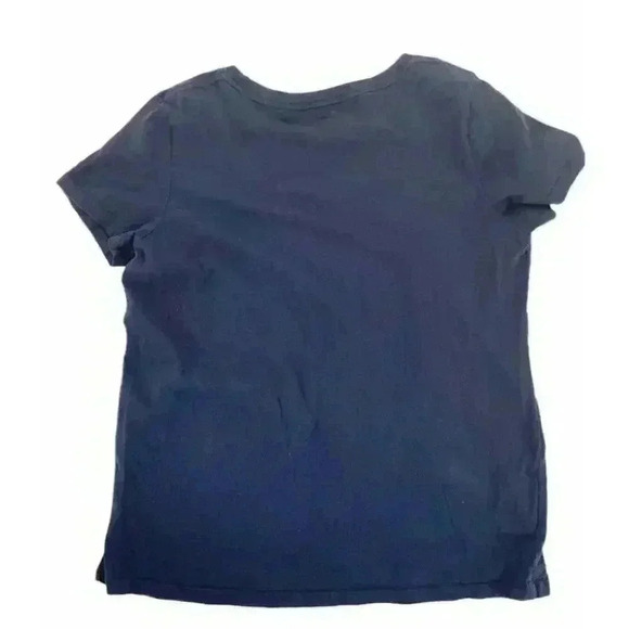 Disney Cinderella Christmas Tee Juniors T-Shirt Sz 0 Crew Neck Short Sleeve Blue - Picture 3 of 6